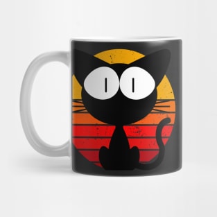 Powell cat a funny cat - Classic Vintage Summer Mug